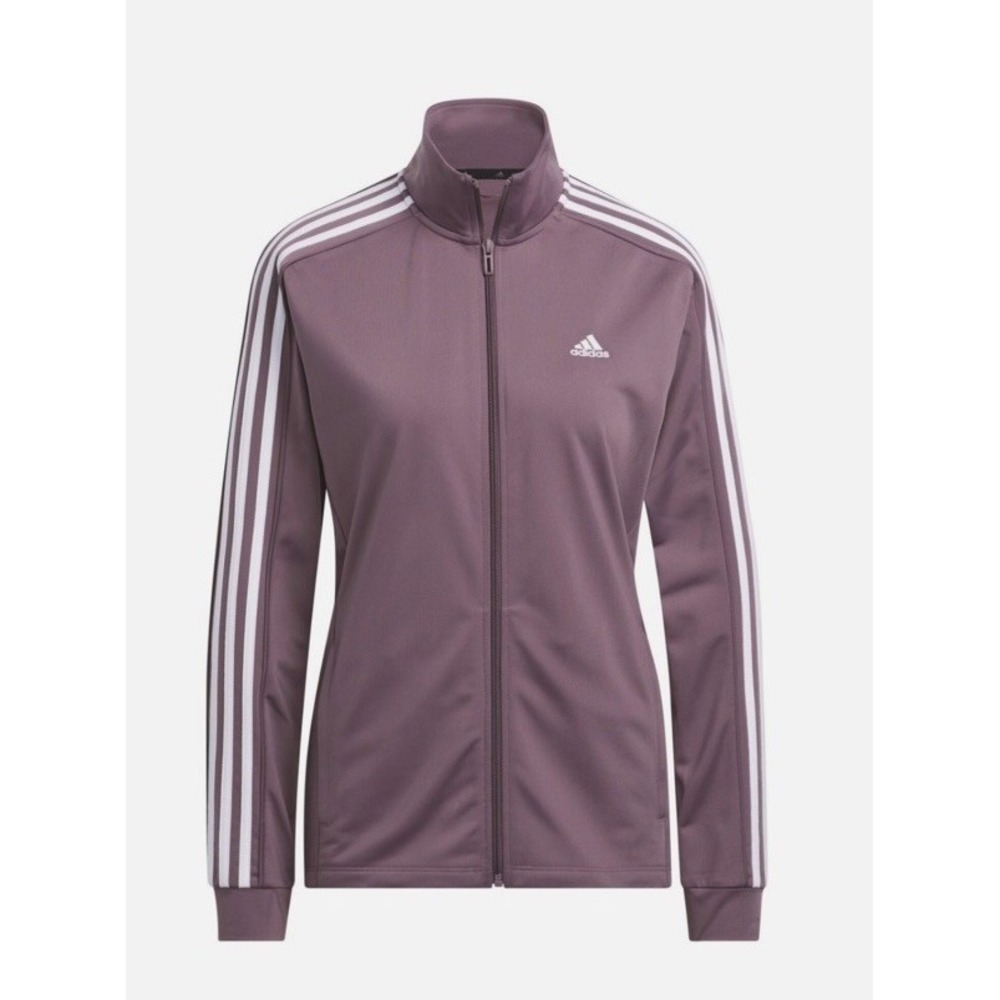 adidas Jacket Ladies' 3-Stripes Track Jacket Size L(13-b69)